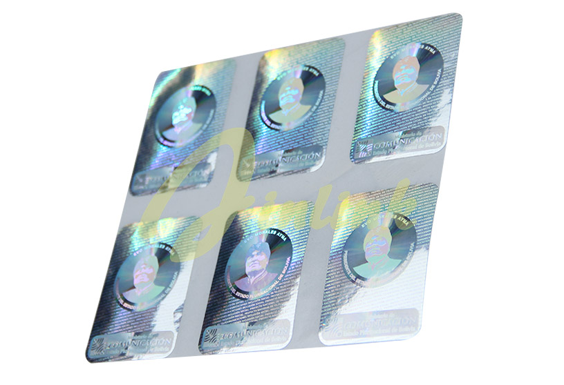 3D hologram sticker