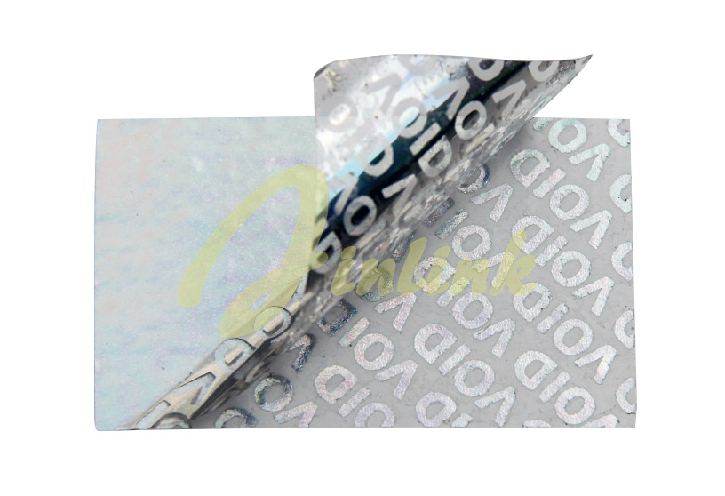 Hologram Tamper Evident Security VOID Label Material