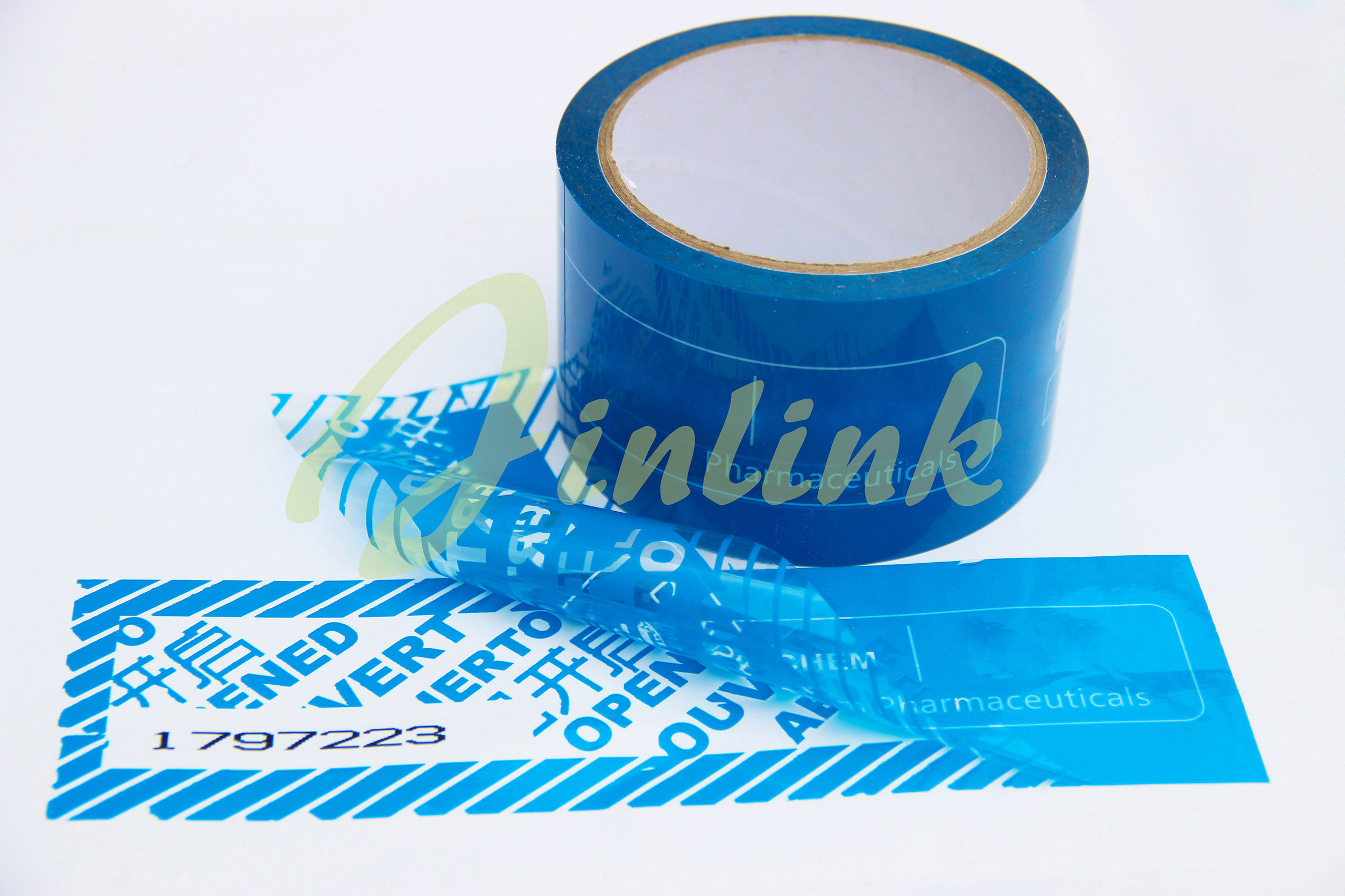 Tamper evident security tape function