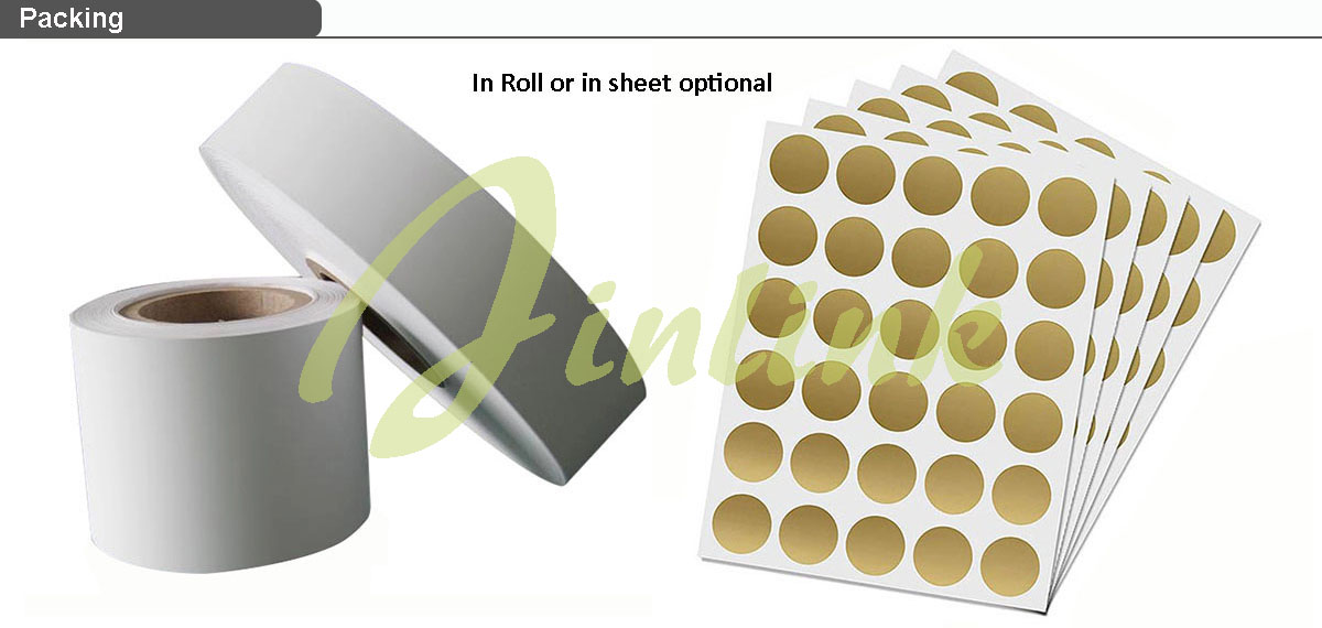 Water Indicative Label Materials