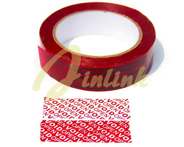 We have unique capabilities in manufacturing tamper proof void tape